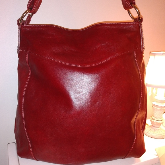 Marco Buggiani Genuine Leather & Fur Italian Bag - Picture 3 of 9